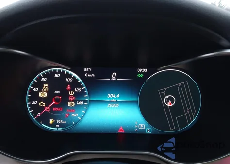 2021 Mercedes-Benz C 300 4Matic from USA, damaged, VIN W1KWF8EB7MR647696